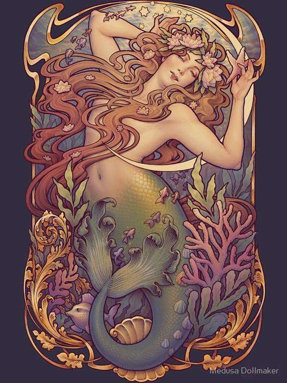 The Little Mermaid from Medusa Dollmaker