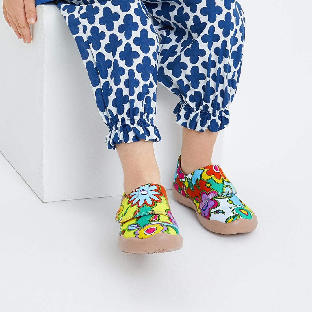 UIN Kid Floral Party Toledo I Kid Canvas loafers