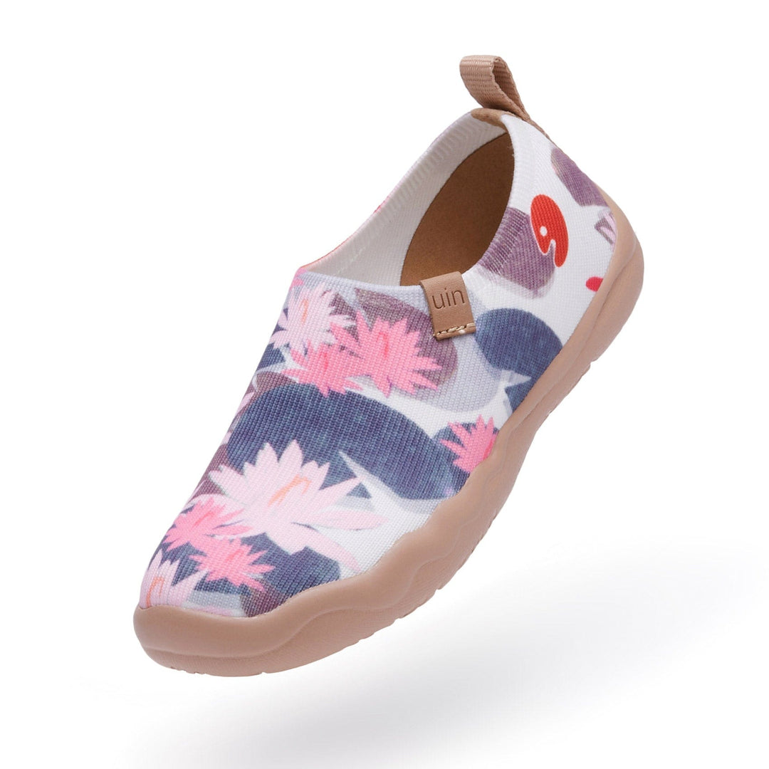 UIN Kid Monet The Water-Lily Pond V1 Kid Canvas loafers