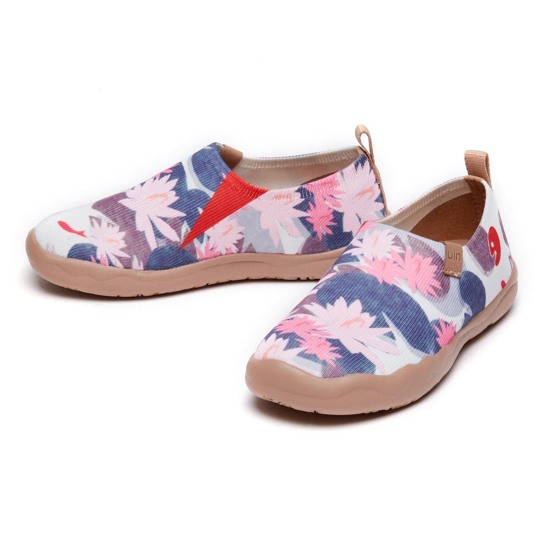 UIN Kid Monet The Water-Lily Pond V1 Kid Canvas loafers