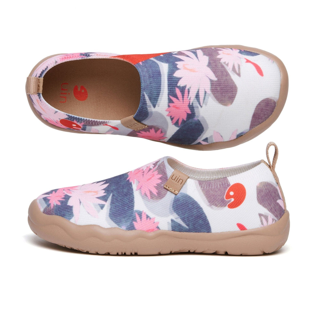 UIN Kid Monet The Water-Lily Pond V1 Kid Canvas loafers