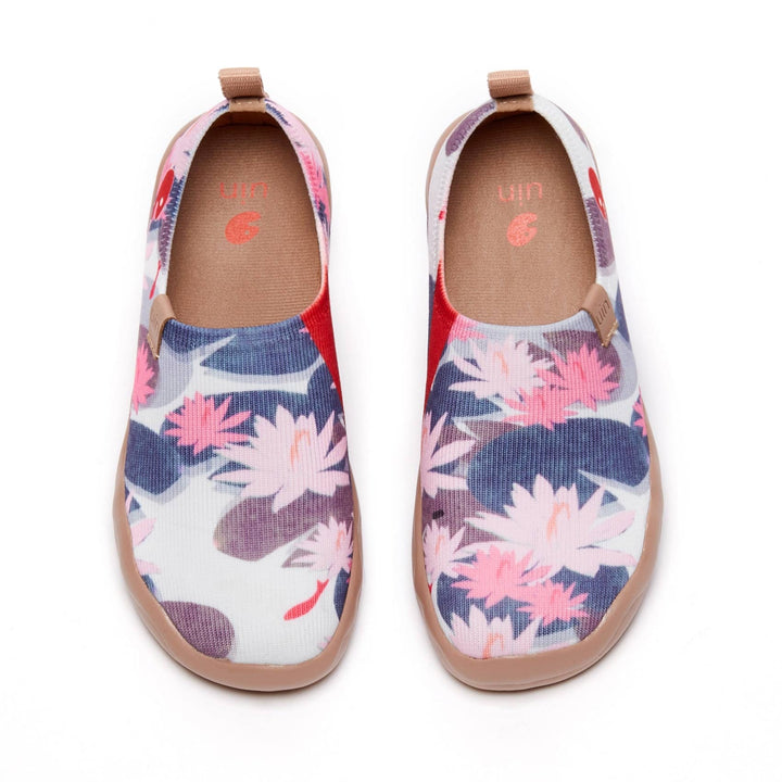 UIN Kid Monet The Water-Lily Pond V1 Kid Canvas loafers