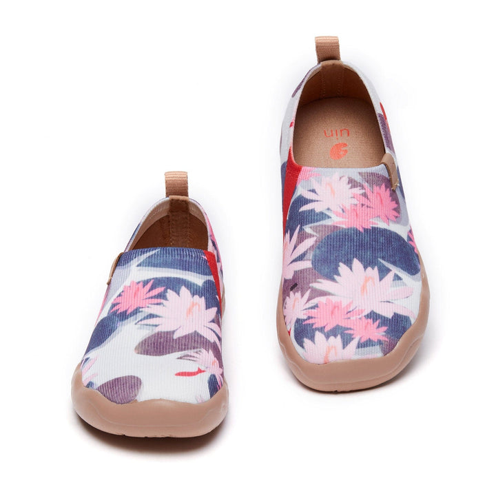 UIN Kid Monet The Water-Lily Pond V1 Kid Canvas loafers