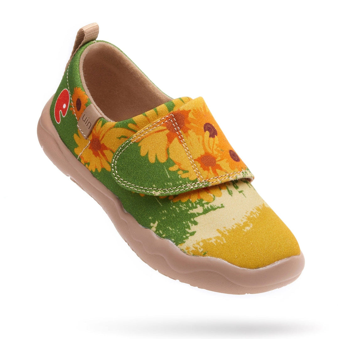 UIN Kid Van Gogh Sunflowers V5 Kid Canvas loafers