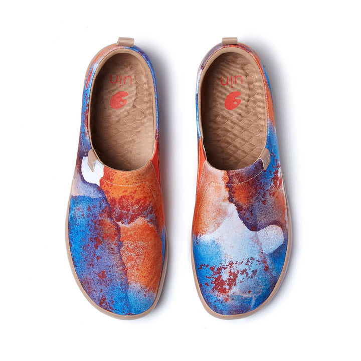 UIN Men A Rosy Sky Toledo I Men Canvas loafers