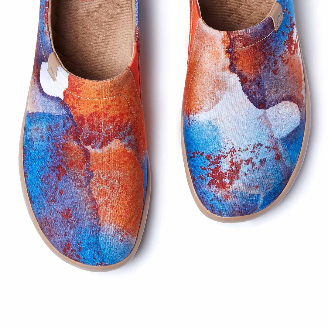 UIN Men A Rosy Sky Toledo I Men Canvas loafers