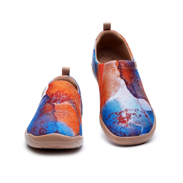 UIN Men A Rosy Sky Toledo I Men Canvas loafers