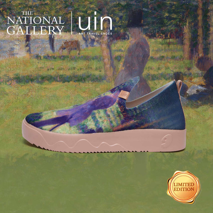 UIN Men Georges Seurat Study for 'La Grande Jatte?Fuerteventura Men Canvas loafers