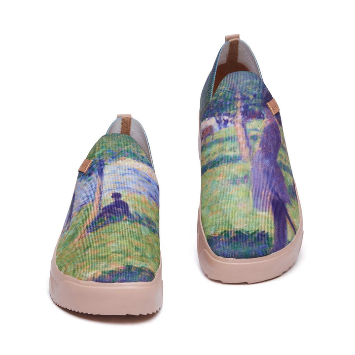 UIN Men Georges Seurat Study for 'La Grande Jatte?Fuerteventura Men Canvas loafers