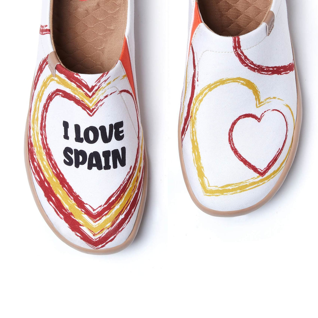 UIN Men I Love Spain Toledo I Men Canvas loafers