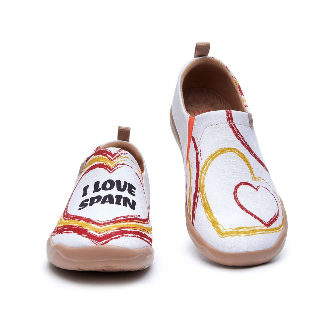 UIN Men I Love Spain Toledo I Men Canvas loafers