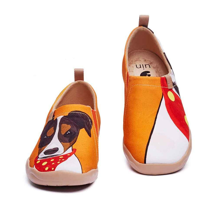 UIN Footwear Men Jack Russell Terrier Men Canvas loafers