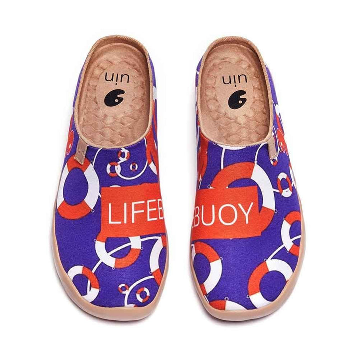 UIN Men Lifebuoy Slipper Canvas loafers