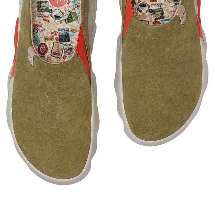 UIN Men Moss Toledo XIII Men Canvas loafers