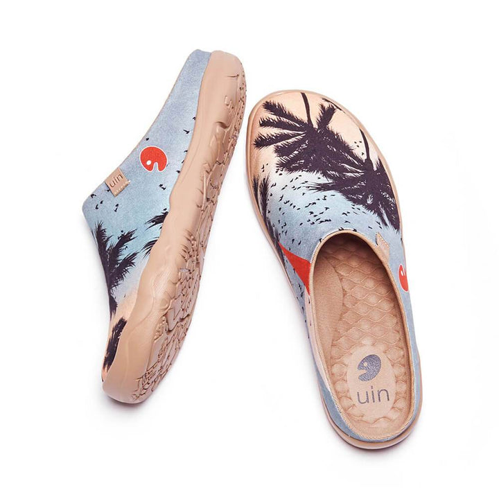 UIN Men Sunset Coconut Slipper Canvas loafers