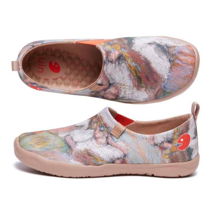 UIN Women Edgar Degas Russian Dancers Women Canvas loafers