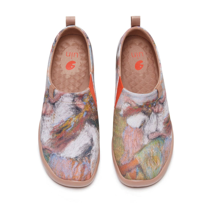 UIN Women Edgar Degas Russian Dancers Women Canvas loafers