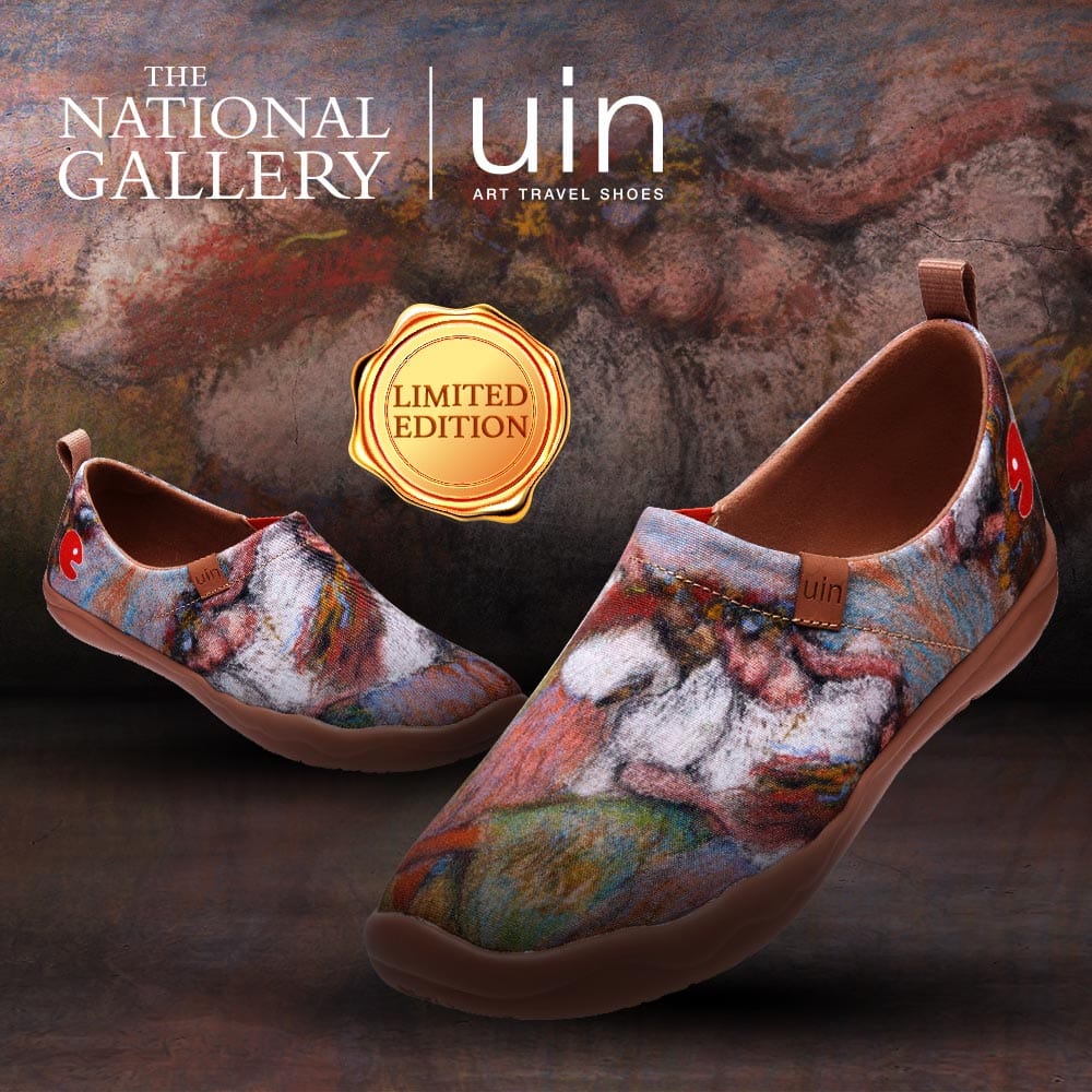 UIN Women Edgar Degas Russian Dancers Women Canvas loafers