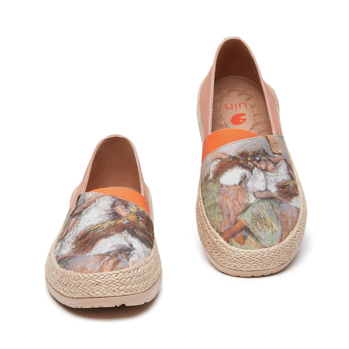 UIN Women Edgar Degas Ukrainian Dancers Marbella I Women Canvas loafers