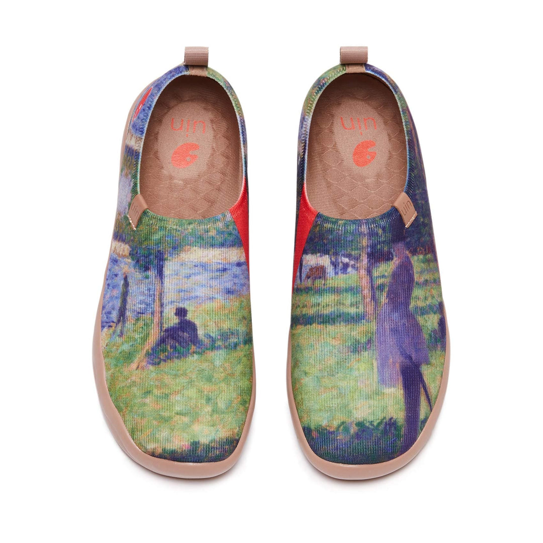 UIN Women Georges Seurat Study for 'La Grande Jatte?Women Canvas loafers