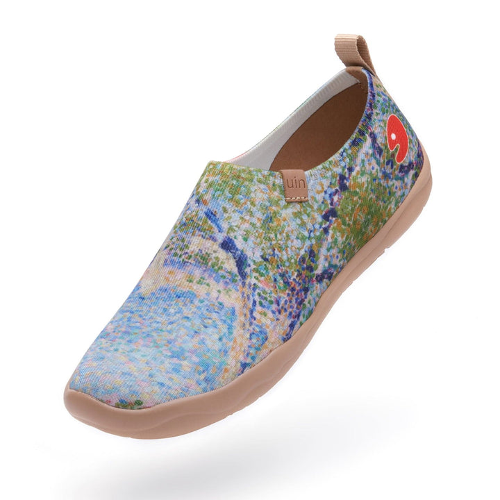 UIN Women Georges Seurat The Seine seen from La Grande Jatte Women Canvas loafers