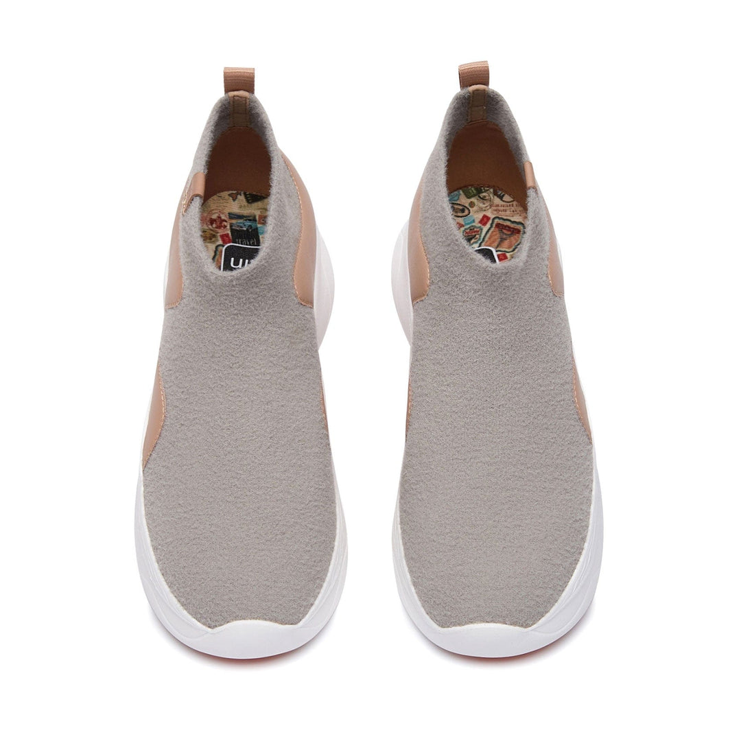 UIN Women Heather Grey Palma II Women Canvas loafers