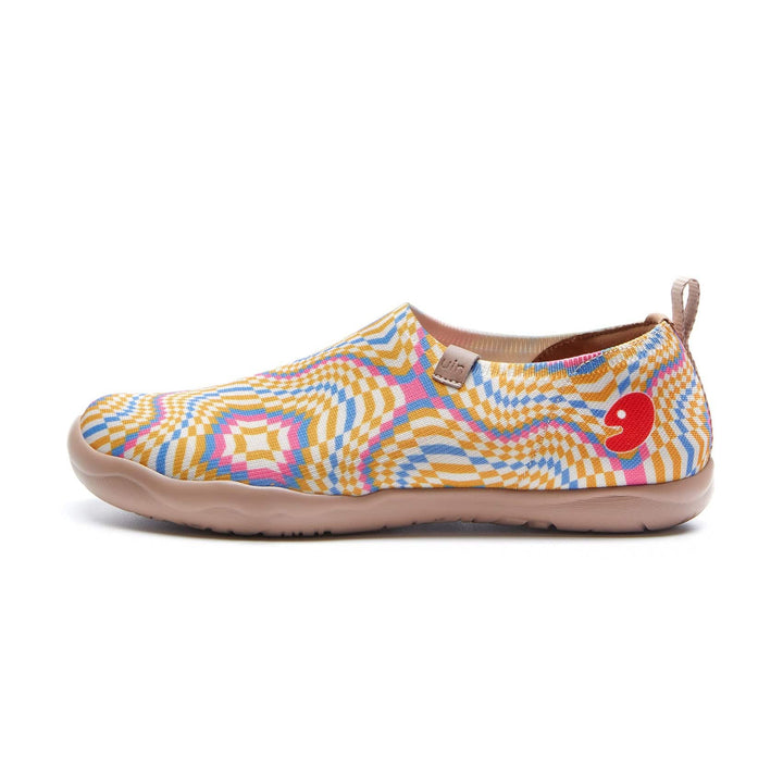 UIN Women Pop Art Ripple Toledo I Women Canvas loafers