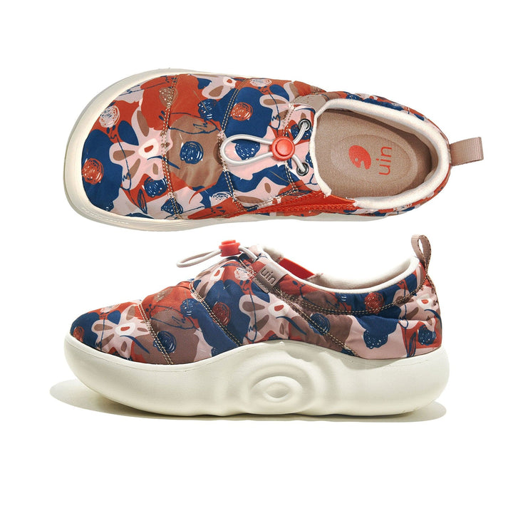 UIN Women Romantic Flower Field Toledo X Women Canvas loafers