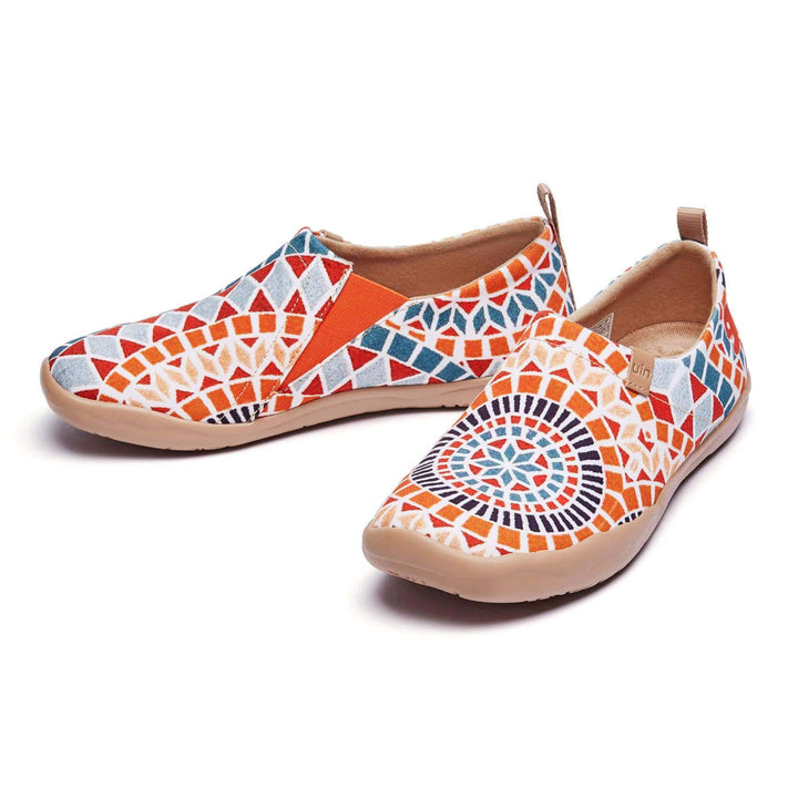 UIN Women Sunshine in Morocco Canvas loafers