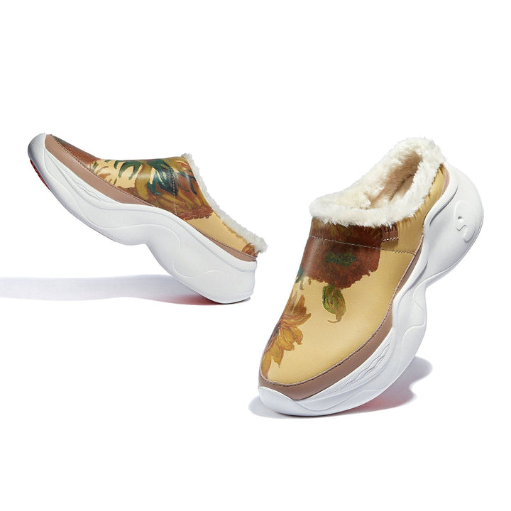 UIN Women Van Gogh Sunflowers Palma VI Women Canvas loafers