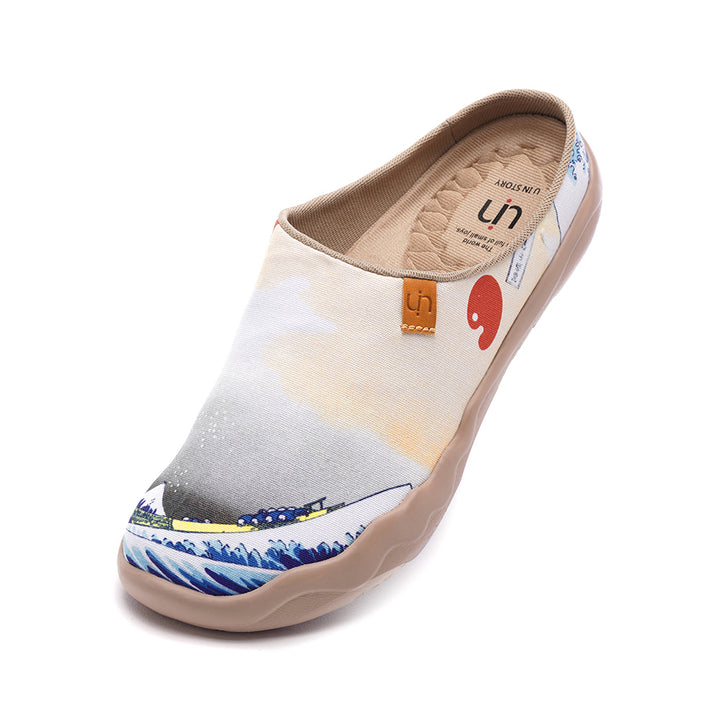 Great Wave off Kanagawa Slipper