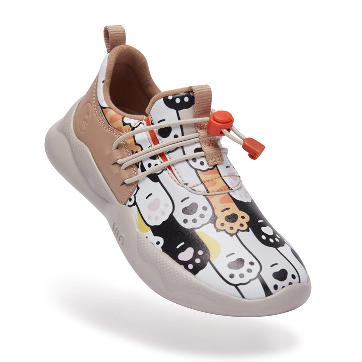 UIN Footwear Kid Cat Paws Mijas XIII Kid Canvas loafers