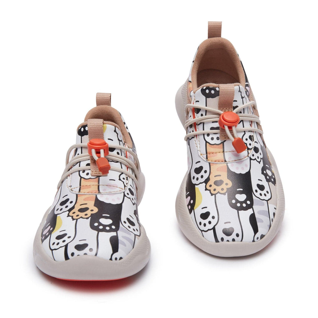 UIN Footwear Kid Cat Paws Mijas XIII Kid Canvas loafers