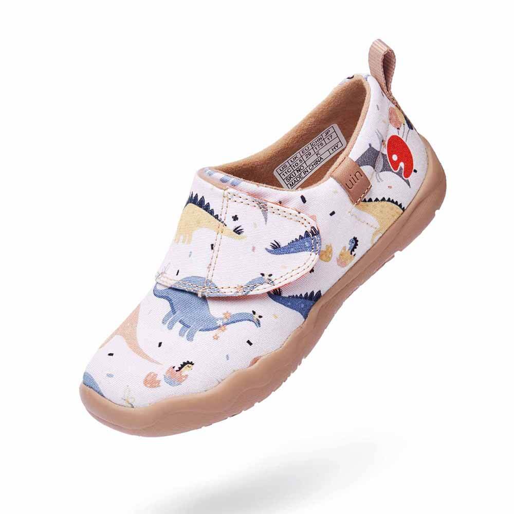 UIN Kid Dinosaur Kid Canvas loafers