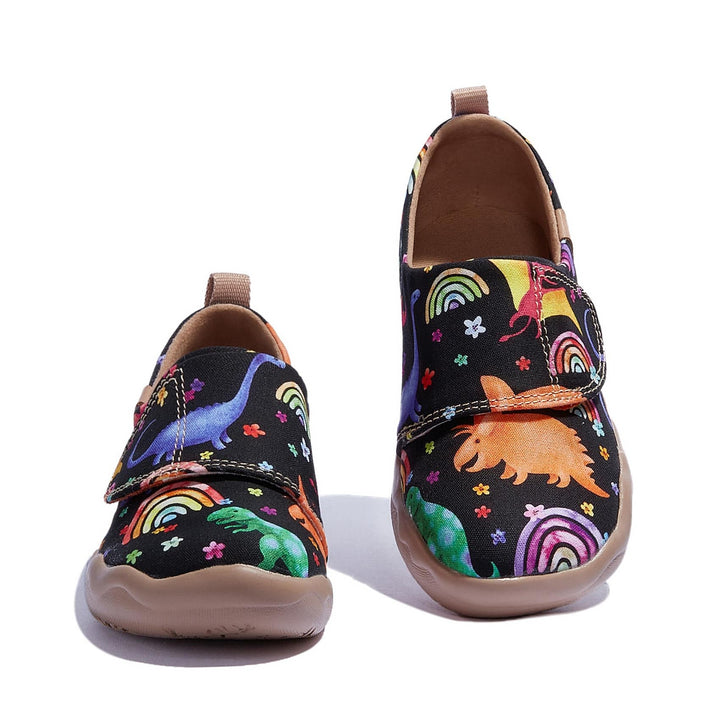 UIN Kid Dinosaurs Wonderland Toledo I Kid Canvas loafers