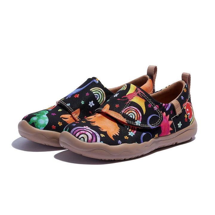 UIN Kid Dinosaurs Wonderland Toledo I Kid Canvas loafers