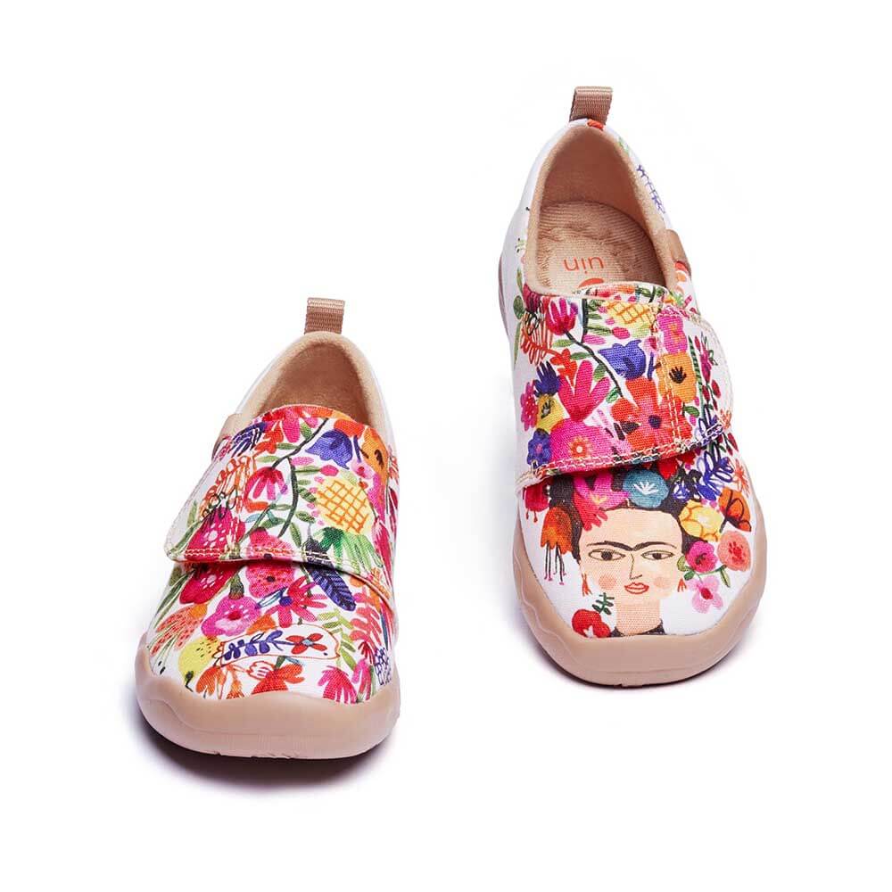 UIN Kid Frida Makes My Day Kid Canvas loafers