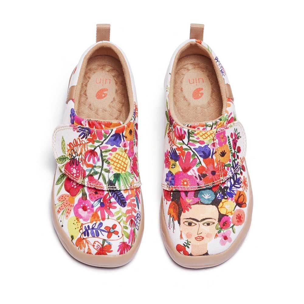 UIN Kid Frida Makes My Day Kid Canvas loafers