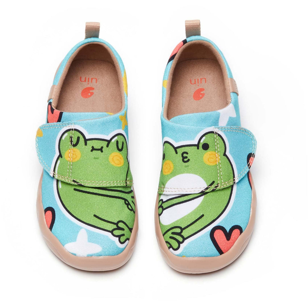 UIN Kid Froggy Love Toledo I Kid Canvas loafers