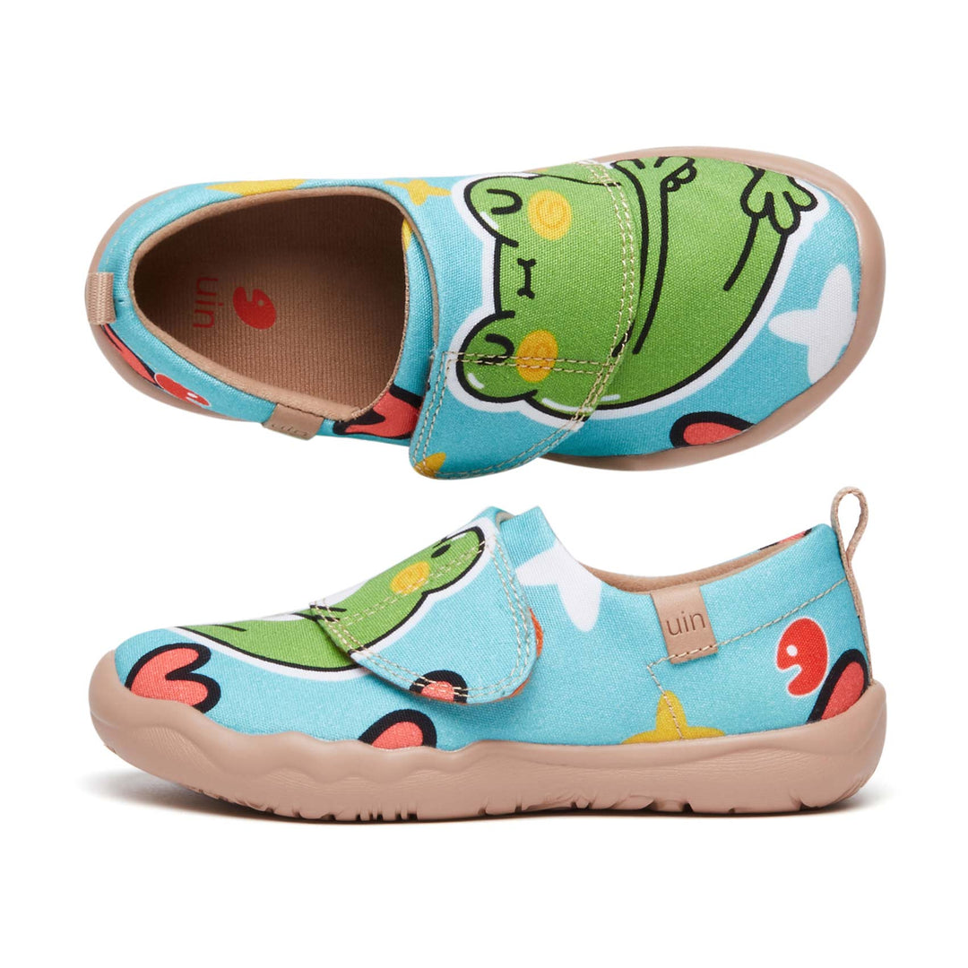 UIN Kid Froggy Love Toledo I Kid Canvas loafers