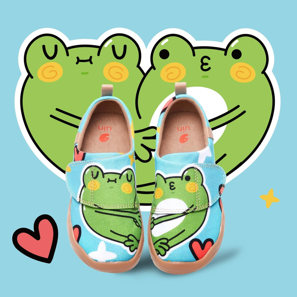 UIN Kid Froggy Love Toledo I Kid Canvas loafers