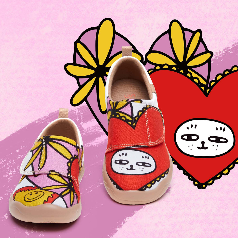 UIN Kid Kuso Kitty Toledo I Kid Canvas loafers