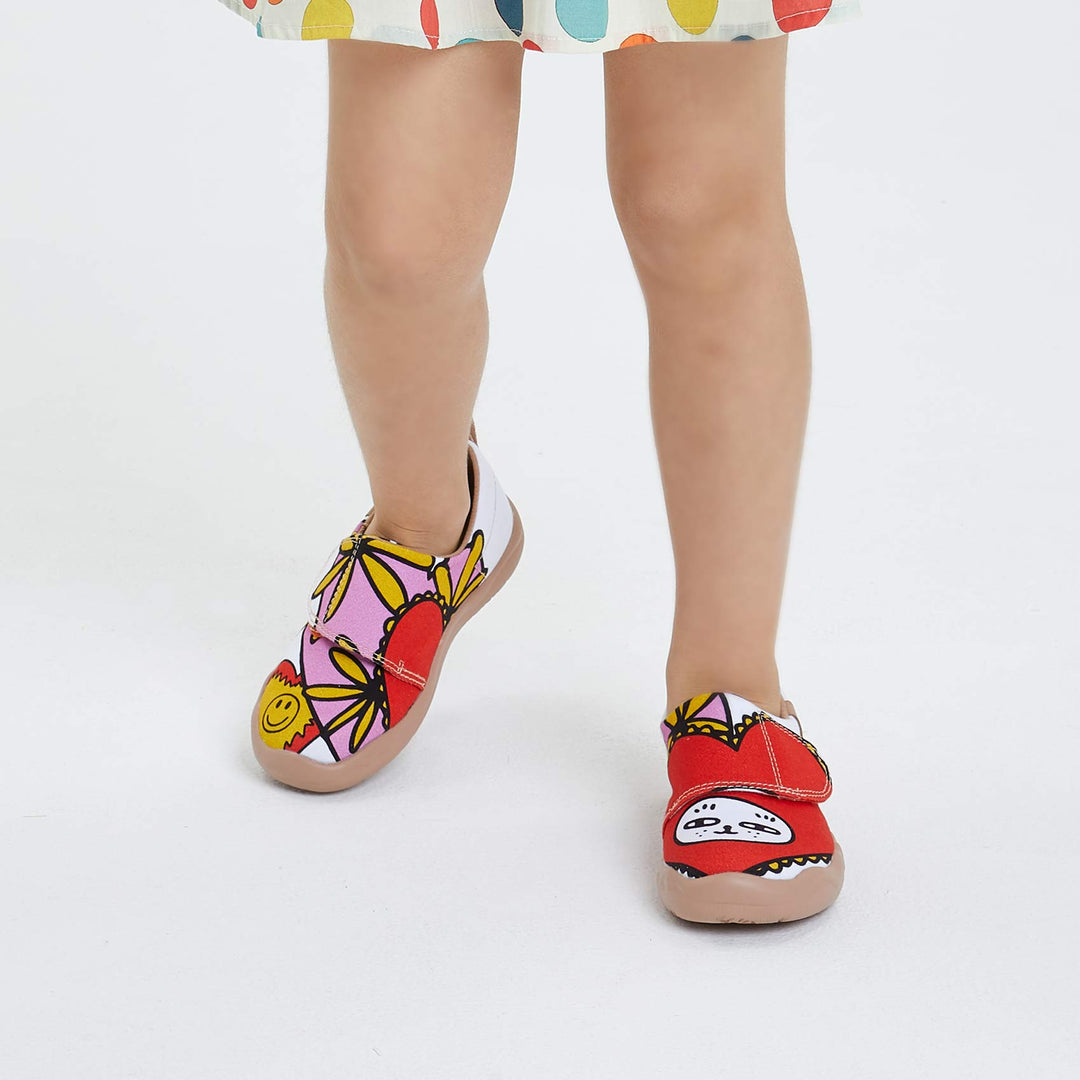 UIN Kid Kuso Kitty Toledo I Kid Canvas loafers