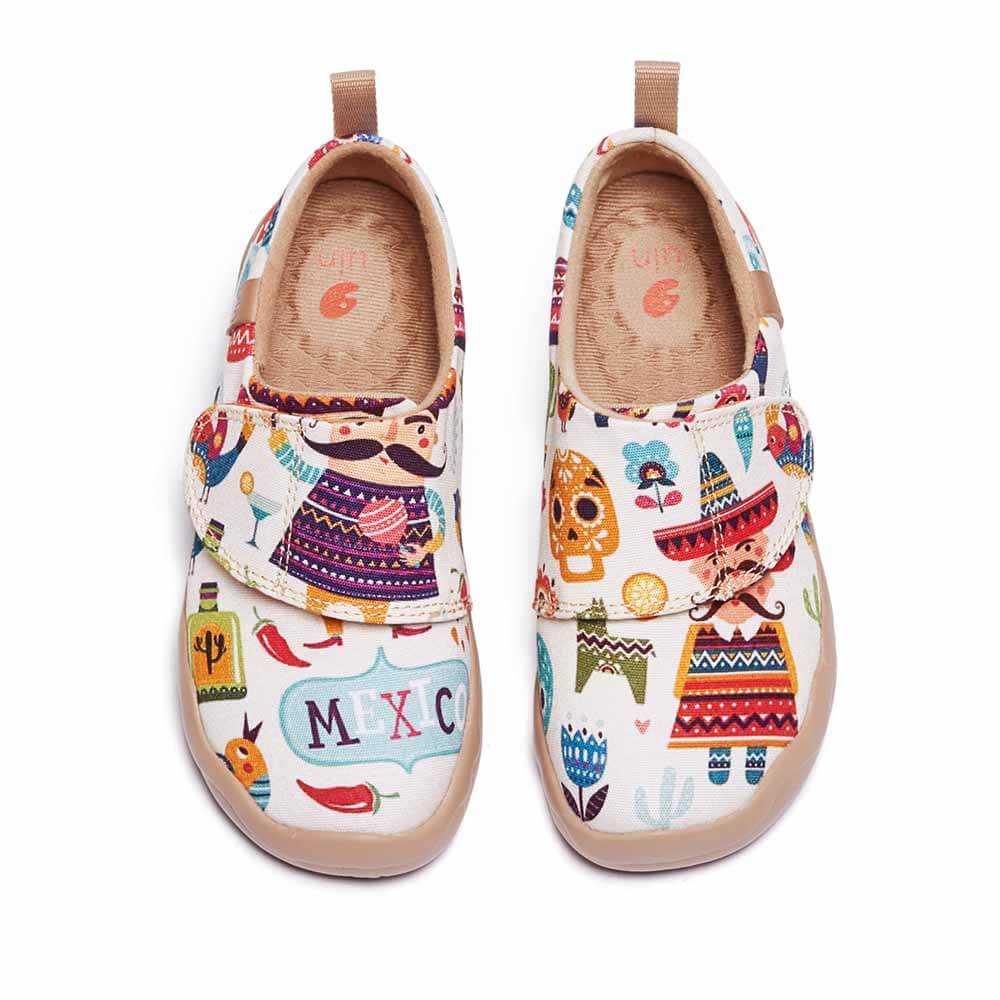 UIN Kid Play in Mexico Kid Canvas loafers