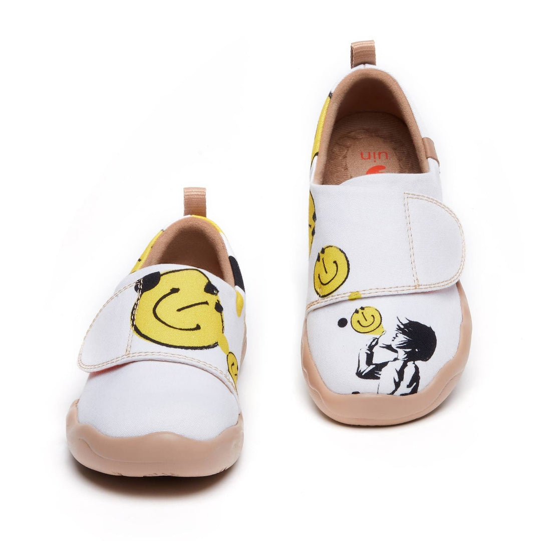 UIN Kid Popping Hapiness Toledo I Kid Canvas loafers