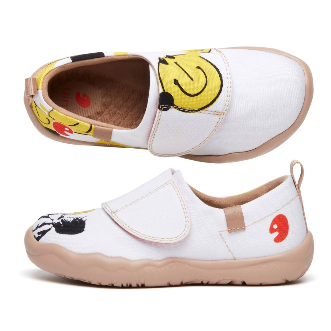 UIN Kid Popping Hapiness Toledo I Kid Canvas loafers