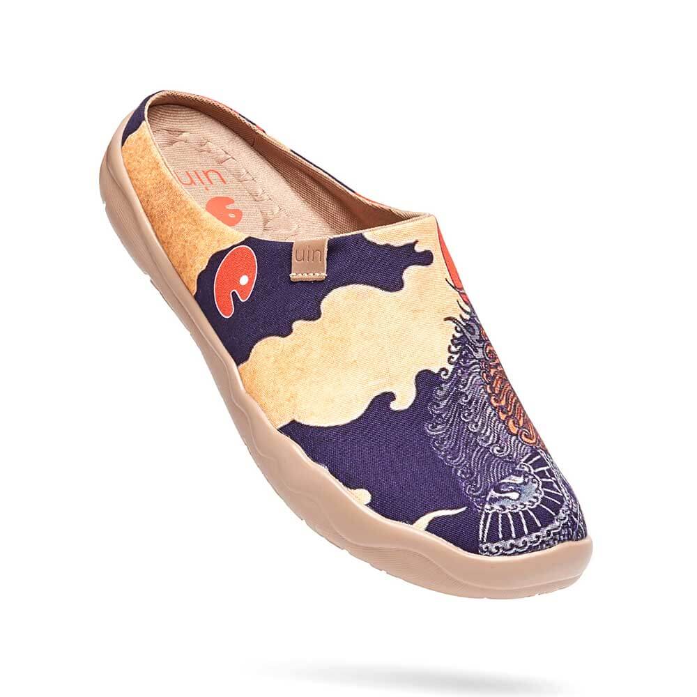 UIN Footwear Men Creature Slipper Canvas loafers