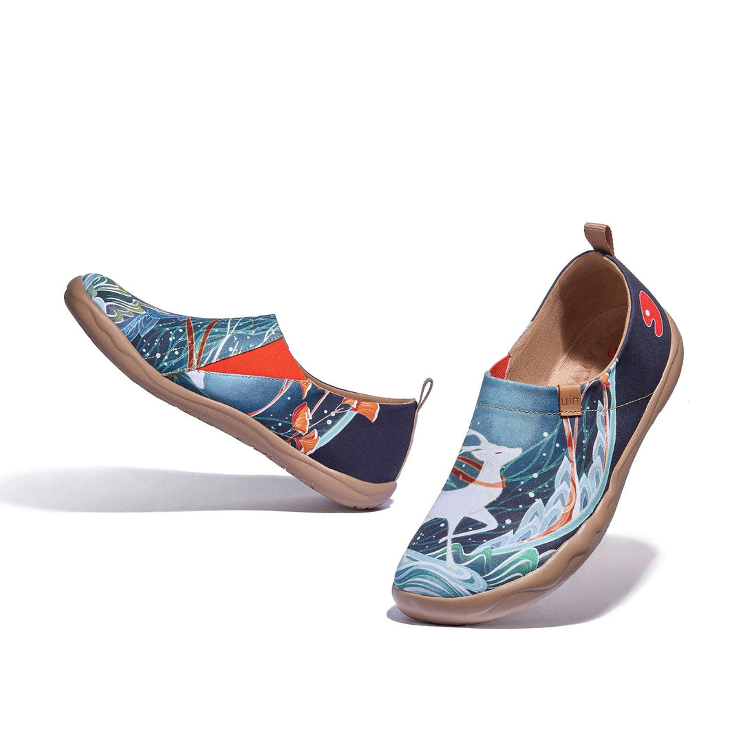 UIN Men Fairy Deer Toledo I Men Canvas loafers