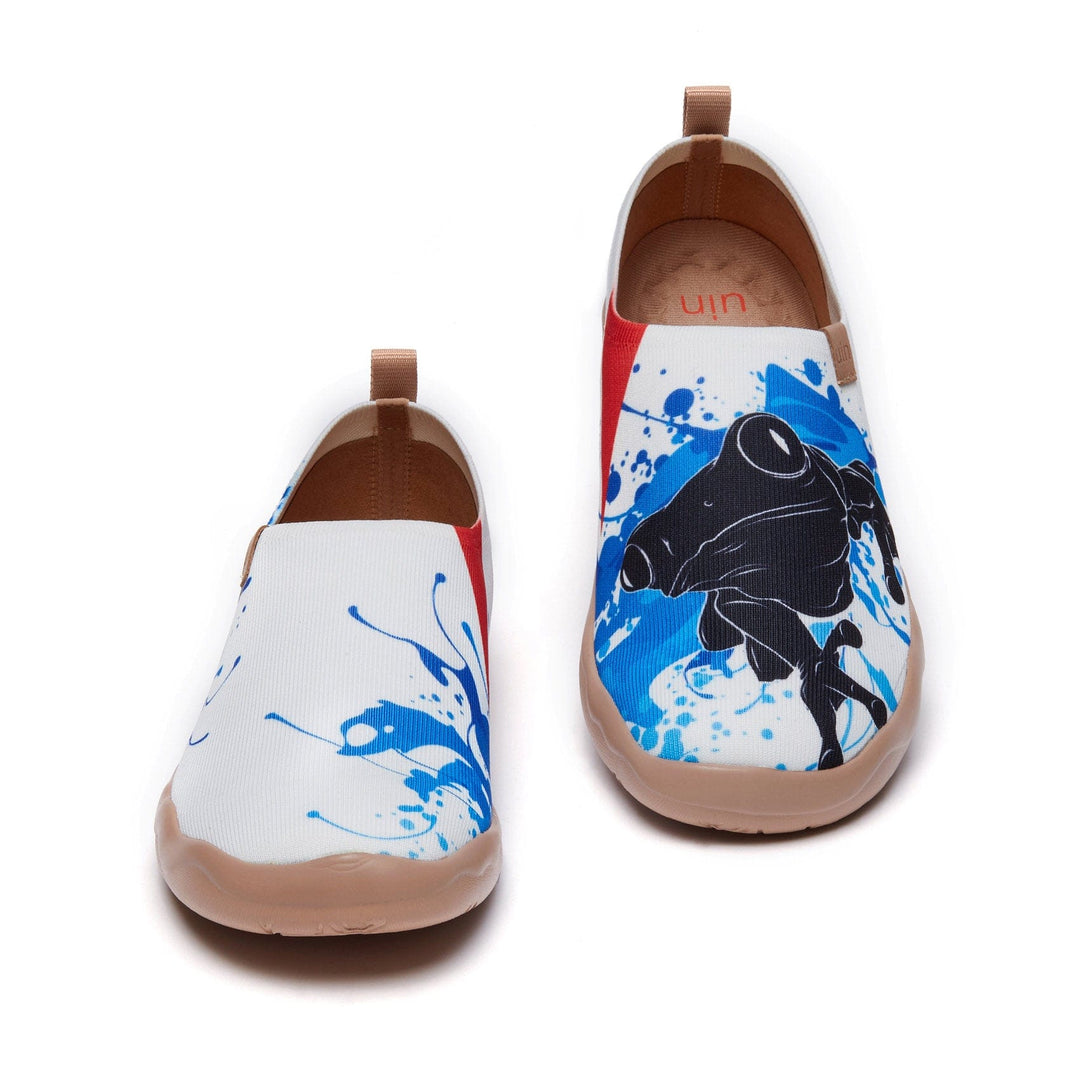 UIN Men Furious Frog Toledo I Men Canvas loafers