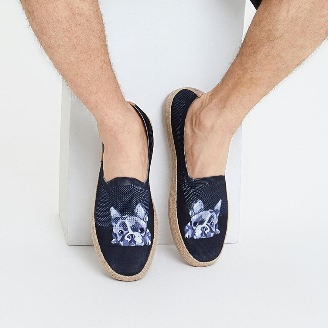 UIN Men Lazy Dog Marbella II Men Canvas loafers